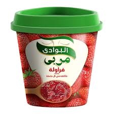 البوادى مربى 190 جم فراولة