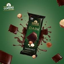 كورونا شيكولاتة دارك بالبندق