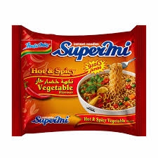 اندومي جامبو خضار حار