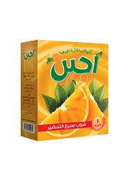 حلو الشام عصير اجين محلى 10 جم برتقال
