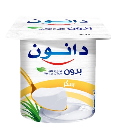 دانون زبادى 72 جم سكر