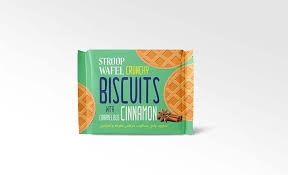 بسكويت ستروب وافل بالقرفة