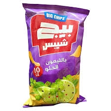 بيج شيبس 10 ج ليمون حلو