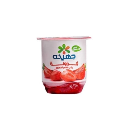 جهينه زبادى قطع 105 جم فراولة