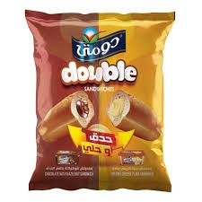 دومتى سندوتش دوبل شيكولاتة و جبنة كريمي رومي