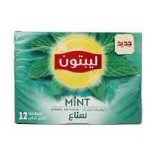 شاى ليبتون اخضر بالنعناع 25 فتلة